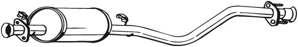 BOSAL 282-855 Silenziatore...