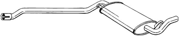 BOSAL 283-015 Silenziatore...