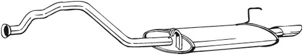 BOSAL 283-017 Silenziatore...