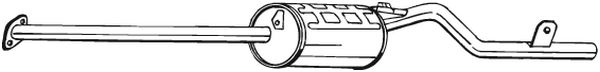 BOSAL 283-057 Silenziatore...