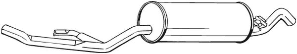 BOSAL 283-123 Silenziatore...