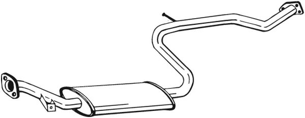 BOSAL 283-837 Silenziatore...