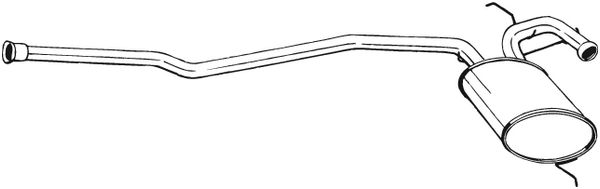 BOSAL 283-219 Silenziatore...