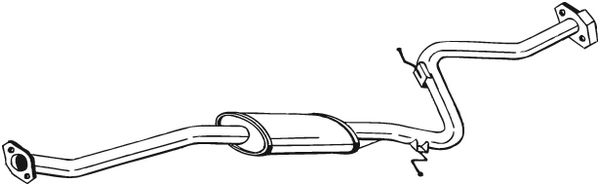 BOSAL 283-379 Silenziatore...