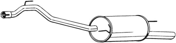 BOSAL 283-461 Silenziatore...