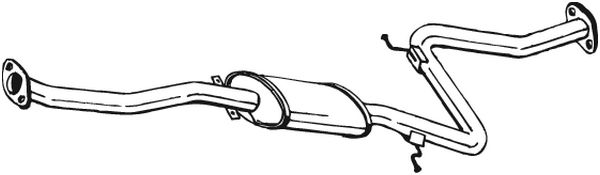 BOSAL 283-557 Silenziatore...