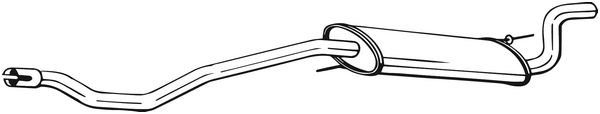 BOSAL 283-595 Silenziatore...