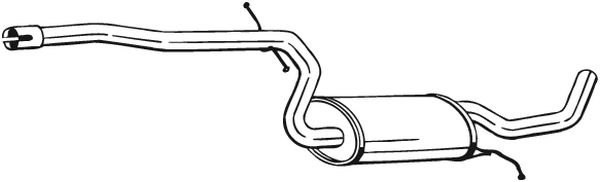BOSAL 283-631 Silenziatore...