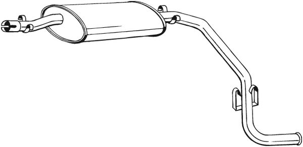 BOSAL 283-685 Silenziatore...