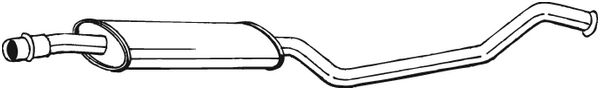 BOSAL 285-715 Silenziatore...