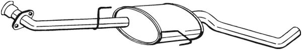 BOSAL 283-755 Silenziatore...