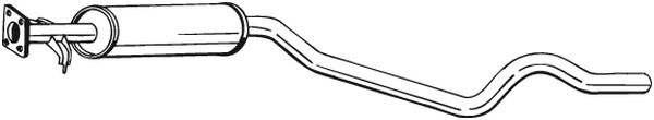 BOSAL 282-793 Silenziatore...