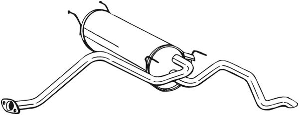 BOSAL 283-869 Silenziatore...