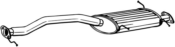 BOSAL 283-873 Silenziatore...