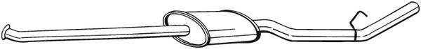 BOSAL 284-079 Silenziatore...