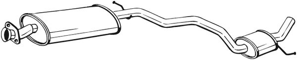 BOSAL 284-111 Silenziatore...