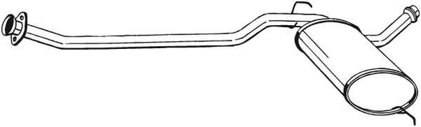 BOSAL 284-321 Silenziatore...