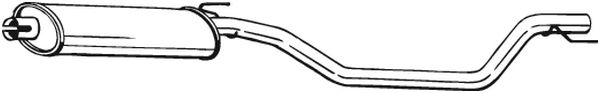 BOSAL 284-383 Silenziatore...