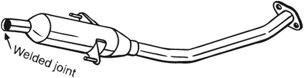 BOSAL 284-571 Silenziatore...