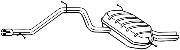 BOSAL 284-635 Silenziatore...