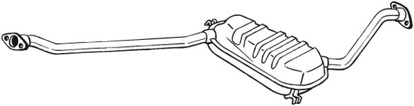 BOSAL 284-837 Silenziatore...