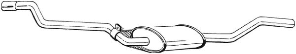BOSAL 285-067 Silenziatore...