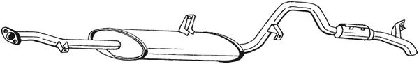 BOSAL 285-131 Silenziatore...