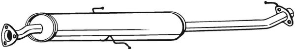 BOSAL 285-281 Silenziatore...