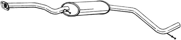 BOSAL 285-633 Silenziatore...