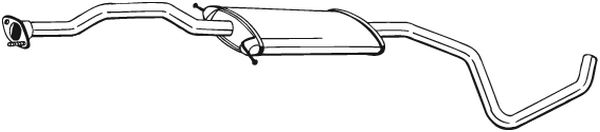 BOSAL 285-953 Silenziatore...