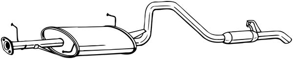 BOSAL 286-059 Silenziatore...