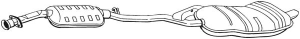 BOSAL 286-181 Silenziatore...