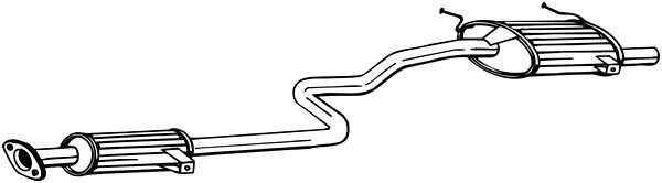 BOSAL 287-101 Silenziatore...