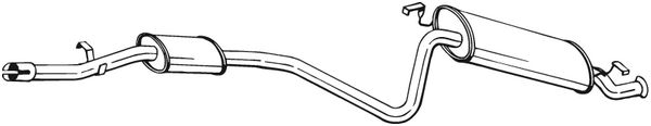 BOSAL 284-769 bakre lydpotte
