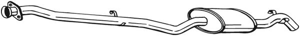 BOSAL 287-181 Silenziatore...