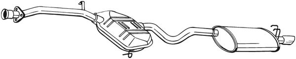 BOSAL 287-219 Silenziatore...