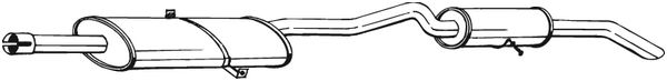 BOSAL 287-333 Silenziatore...