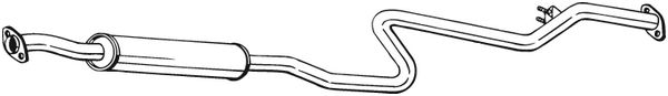 BOSAL 287-399 Silenziatore...