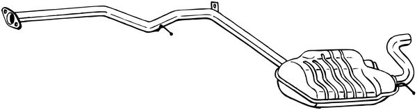BOSAL 287-477 Silenziatore...