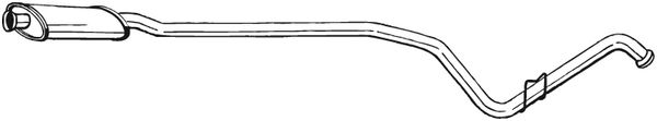 BOSAL 287-505 Silenziatore...