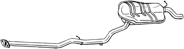 BOSAL 287-515 Silenziatore...