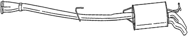 BOSAL 288-475 Silenziatore...