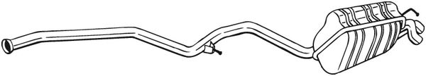 BOSAL 288-493 Silenziatore...