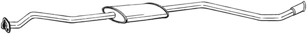 BOSAL 288-553 Silenziatore...