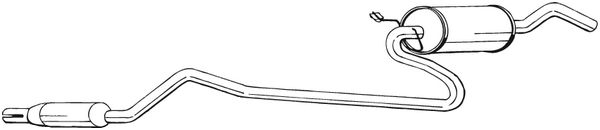 BOSAL 288-773 Silenziatore...