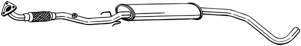 BOSAL 291-149 Silenziatore...