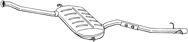 BOSAL 291-119 Silenziatore...
