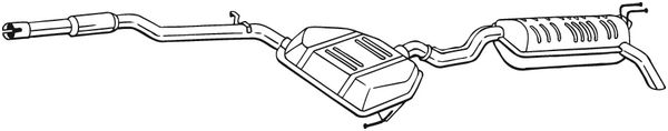 BOSAL 292-305 Silenziatore...