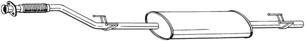 BOSAL 293-209 Silenziatore...