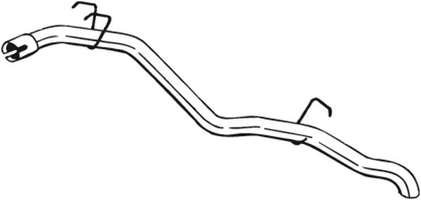 BOSAL 440-101 Tubo gas scarico
